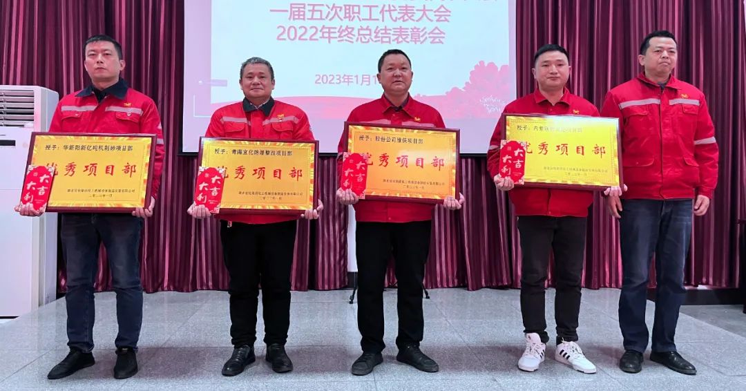 化機(jī)公司召開(kāi)一屆五次職工代表大會(huì)暨2022年終總結(jié)表彰會(huì)(圖5) 圖片