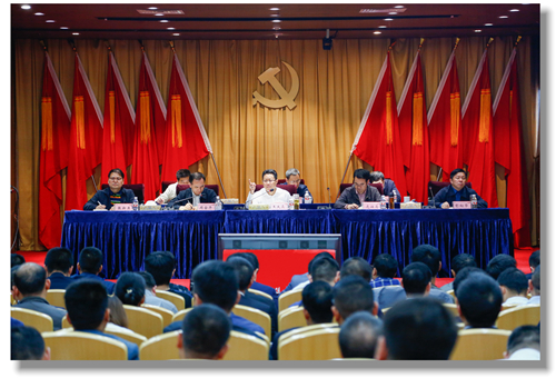 宜化集團召開2019年一季度成本費用分析演排會暨一季度安委會全會(圖5) 宜化集團召開2019年一季度成本費用分析演排會暨一季度安委會全會(圖5)