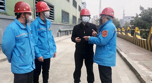 王大真到楚星公司、松滋肥業(yè)檢查疫情防控及安全生產(chǎn)情況(圖2)