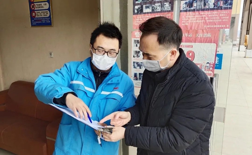 周金平先后到楚星公司、松滋肥業(yè)、實訓基地和股份公司檢查疫情防控工作(圖2)