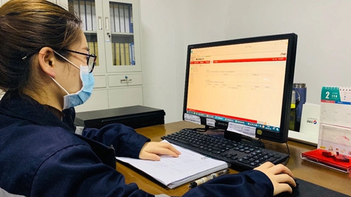 線上辦公零接觸！松滋肥業(yè)信息化在戰(zhàn)“疫”之中顯身手(圖4)