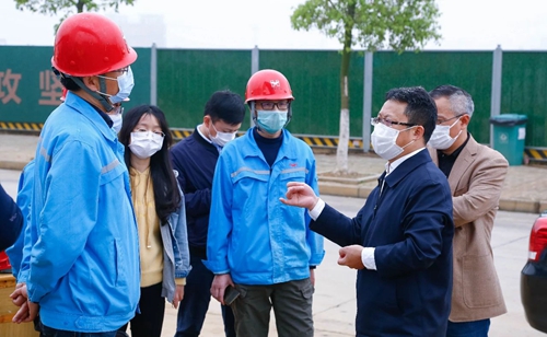 王大真到股份公司、TMP及TPO項目現(xiàn)場檢查工作(圖1)