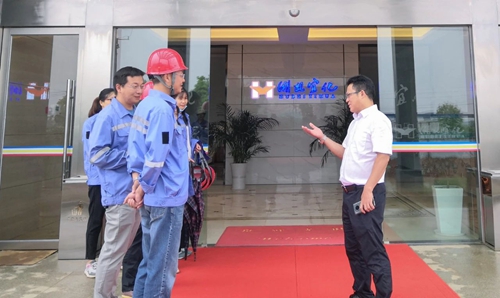 王大真到松滋肥業(yè)、楚星公司和TMP項(xiàng)目現(xiàn)場檢查工作(圖3)