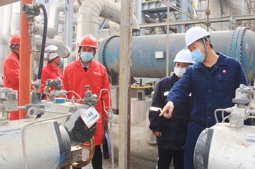 國務(wù)院安委辦?；分攸c(diǎn)縣專家組到新疆天運(yùn)開展安全生產(chǎn)指導(dǎo)服務(wù)工作(圖1)