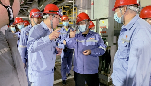 王大真一行到新疆宜化調(diào)研指導(dǎo)(圖3) 王大真一行到新疆宜化調(diào)研指導(dǎo)(圖3)