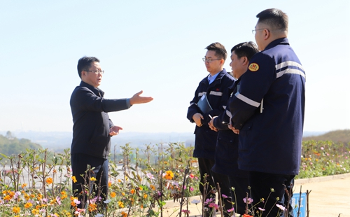 王大真到松滋肥業(yè)、楚星公司、股份公司和新項目現(xiàn)場調(diào)研(圖2)