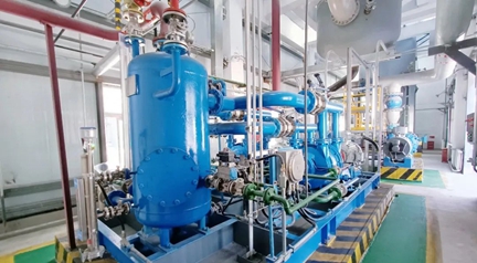 電石渣漿回收乙炔氣裝置開車成功！新疆宜化以技術(shù)革新助推節(jié)能減排(圖1)