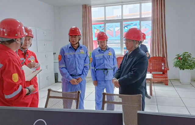 王大真到松滋肥業(yè)、楚星公司和股份公司現(xiàn)場(chǎng)檢查安全生產(chǎn)工作(圖3)