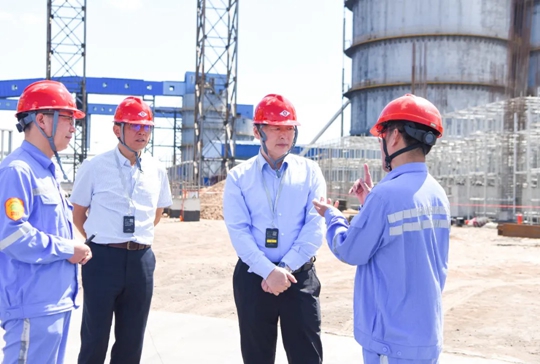 宜昌市國(guó)資委黨委書(shū)記、主任黃智華到新疆區(qū)域分子公司調(diào)研