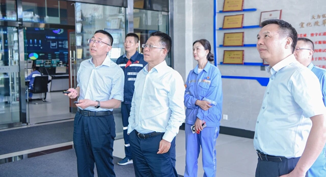 王大真到新疆、青海區(qū)域分子公司現(xiàn)場(chǎng)辦公(圖1)