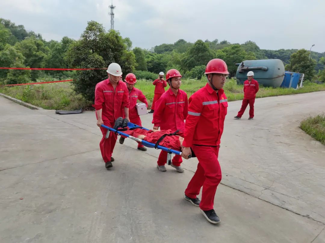 【安全生產(chǎn)月】工程三公司:應(yīng)急演練落實處(圖3) 圖片