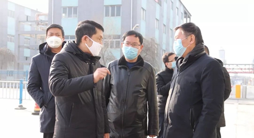 西寧市委常委、大通縣委書記宋晨曦到青海宜化檢查疫情防控工作